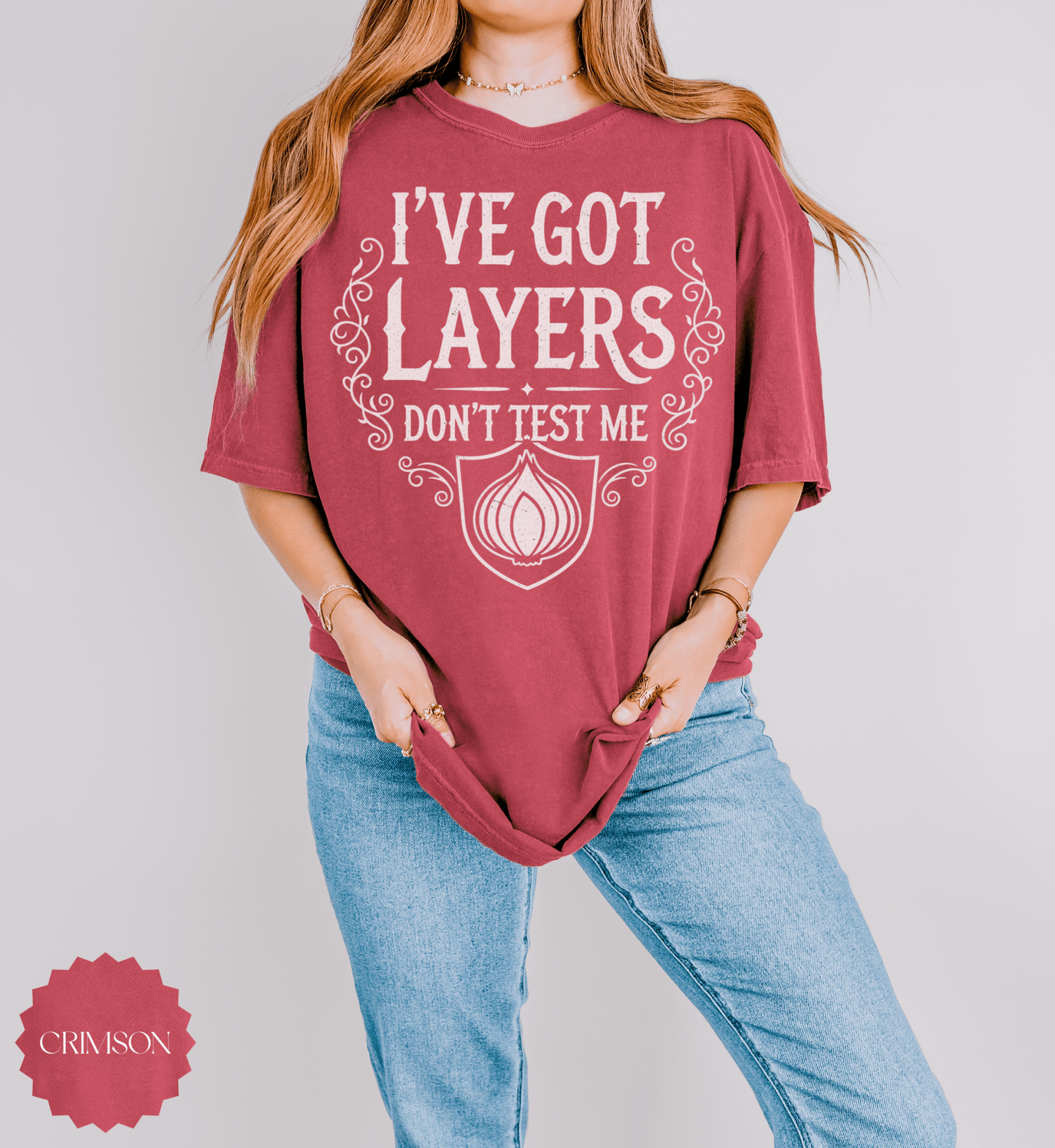 I Have Layers Onion Shrek Inspired T-shirt | Parody Movie Tee - EternalAscension