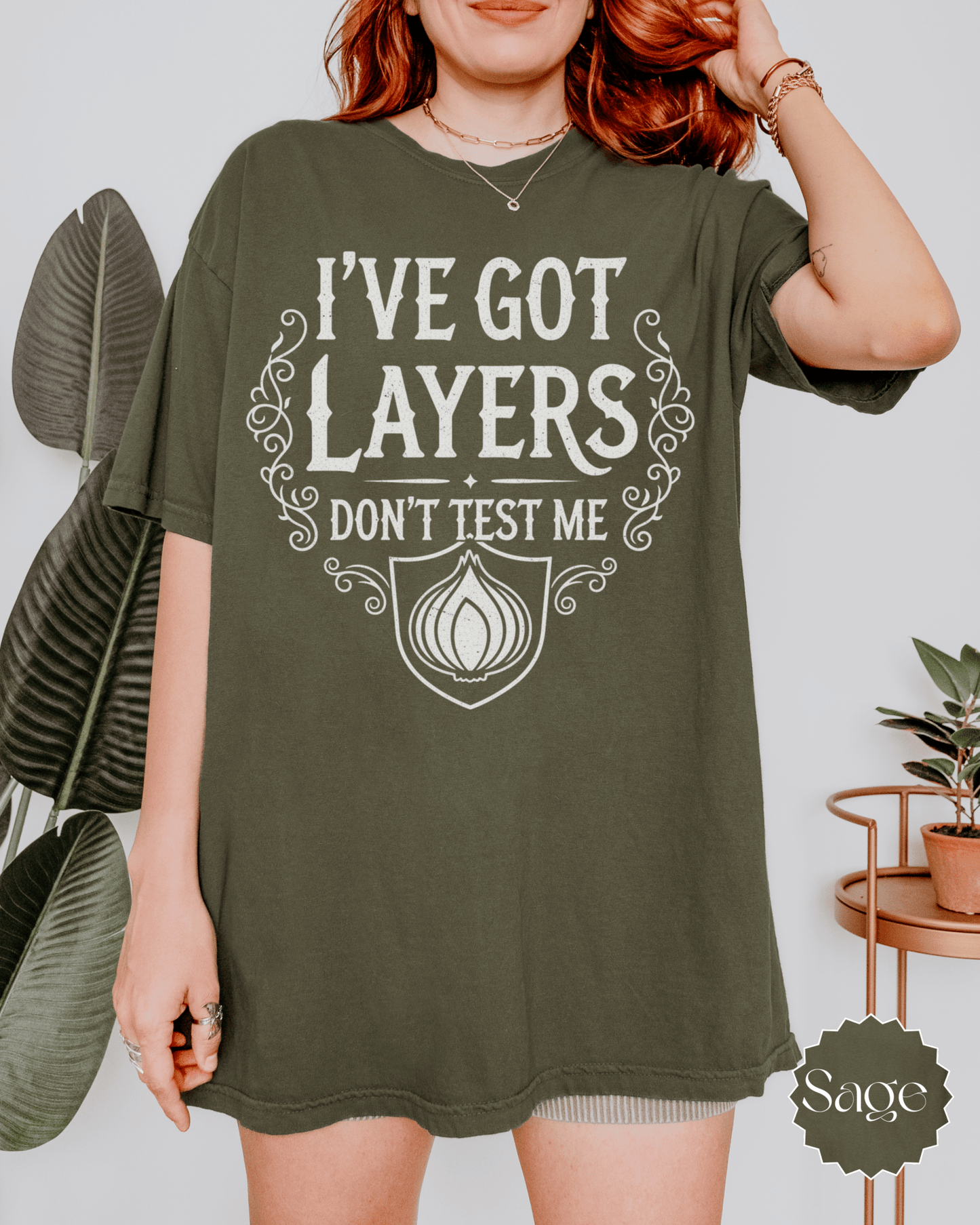 I Have Layers Onion Shrek Inspired T-shirt | Parody Movie Tee - EternalAscension