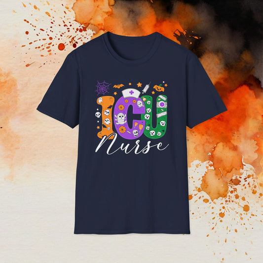 ICU Halloween Tee Unisex Softstyle T - Shirt - EternalAscension