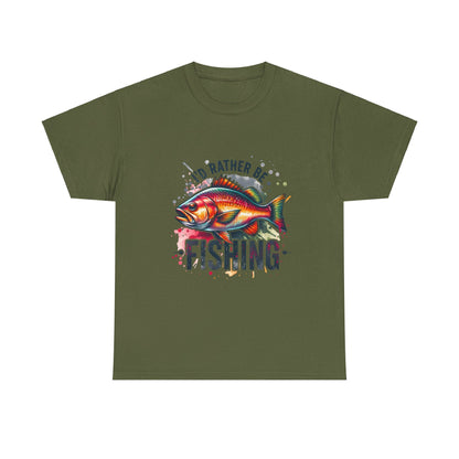Id Rather Be Fishing Unisex Heavy Cotton Tee - EternalAscension
