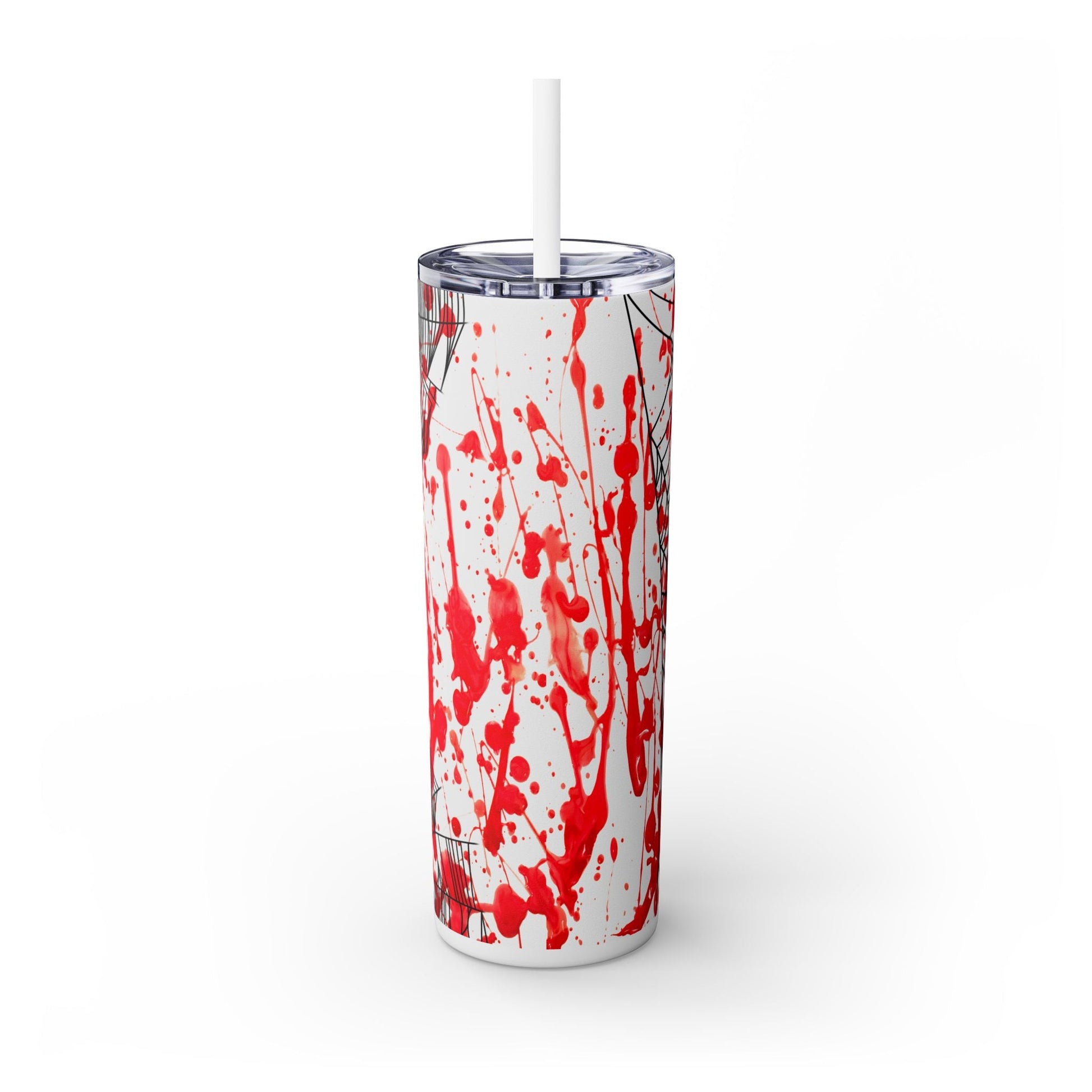 Its Spooky Season! Skinny Tumbler with Straw, 20oz - EternalAscension