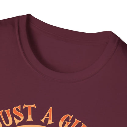 Just a Girl Who Loves Halloween Unisex Softstyle T-Shirt - EternalAscension