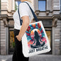 Just Breathe Meditation Tote Bag - EternalAscension
