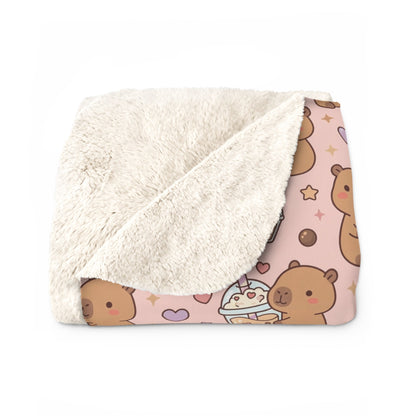 Kawaii boba capybara sherpa - EternalAscension