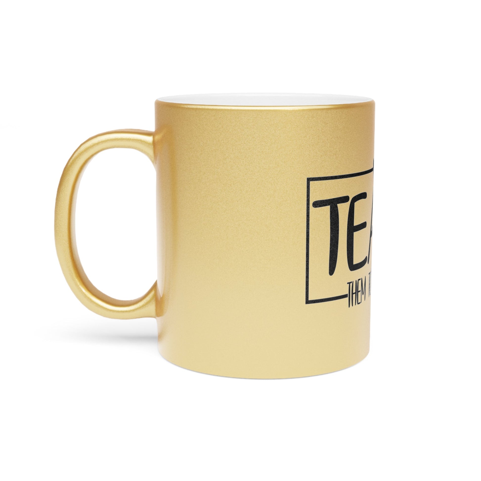 Kindness Teacher Metallic Mug (Silver\Gold) - EternalAscension