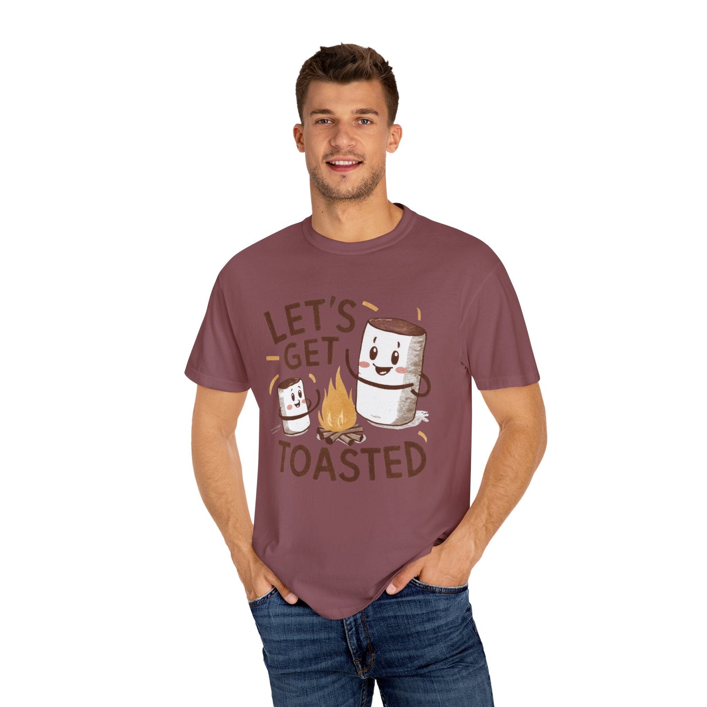 Lets get Toasted! Unisex Garment - Dyed T - shirt - EternalAscension
