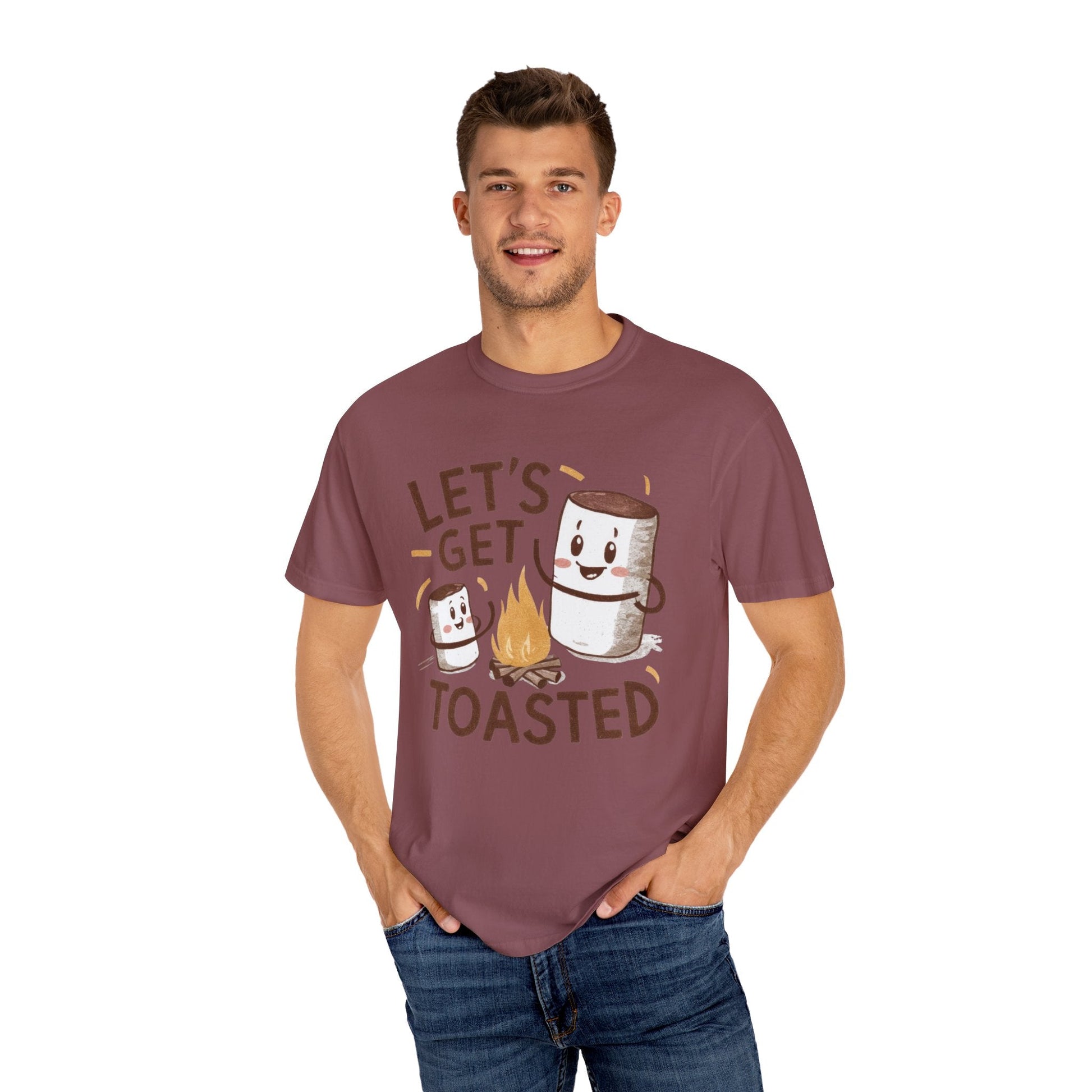 Lets get Toasted! Unisex Garment - Dyed T - shirt - EternalAscension