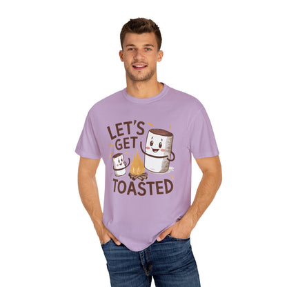 Lets get Toasted! Unisex Garment - Dyed T - shirt - EternalAscension