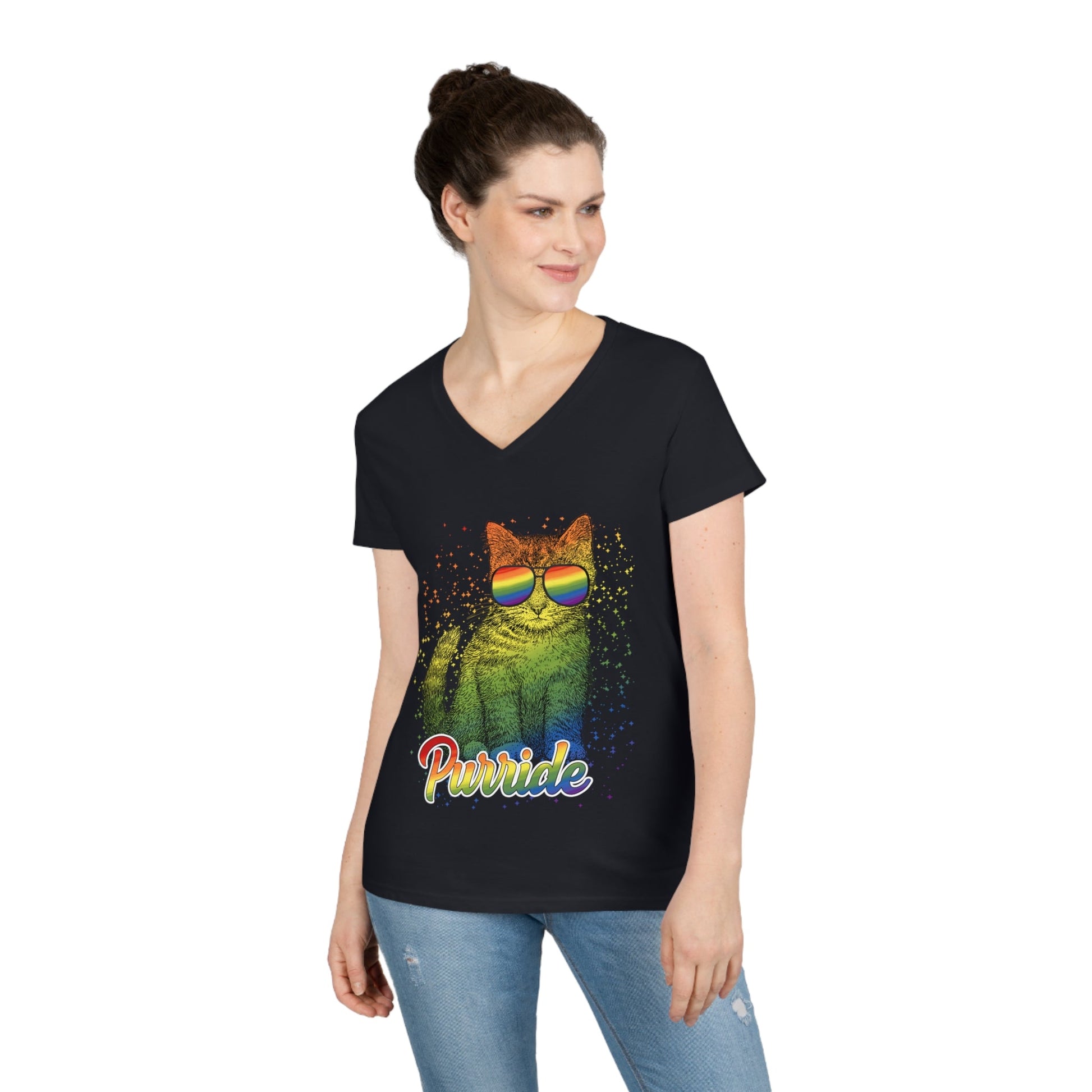 LGBT Purride! V - Neck T - Shirt - EternalAscension