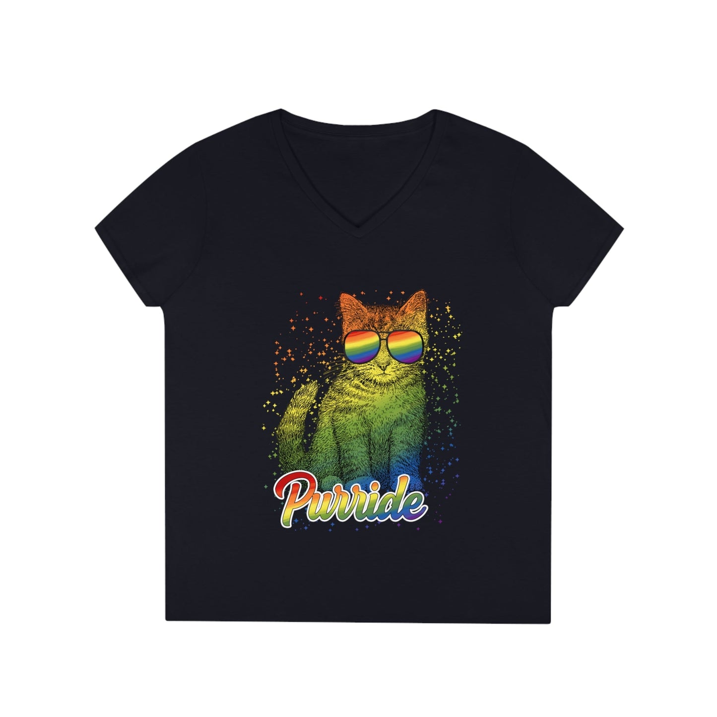 LGBT Purride! V - Neck T - Shirt - EternalAscension