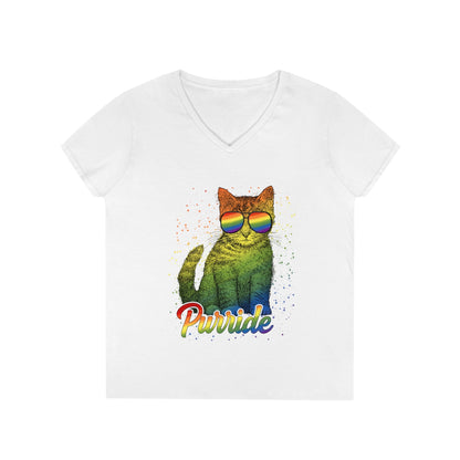 LGBT Purride! V - Neck T - Shirt - EternalAscension