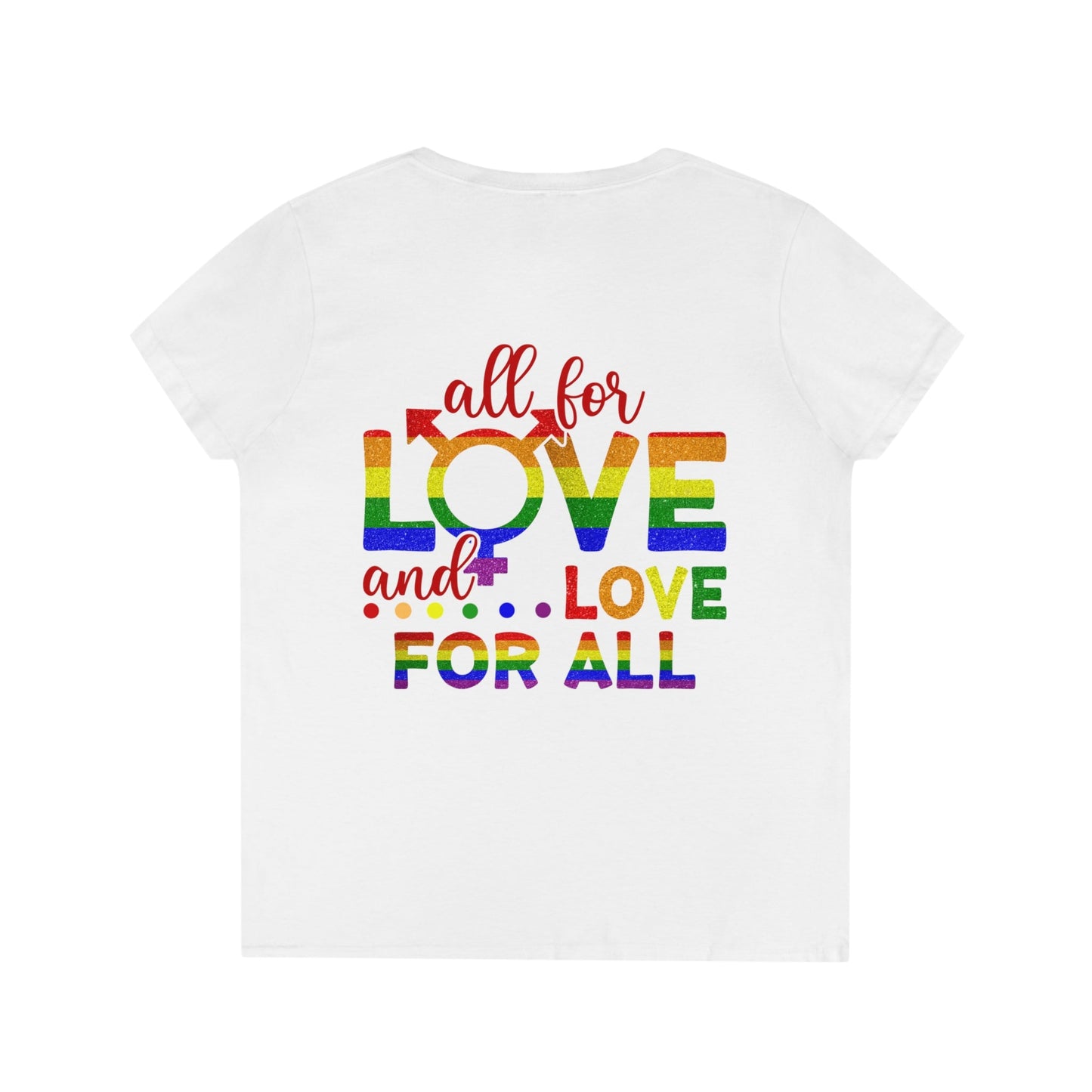 LGBT Purride! V - Neck T - Shirt - EternalAscension