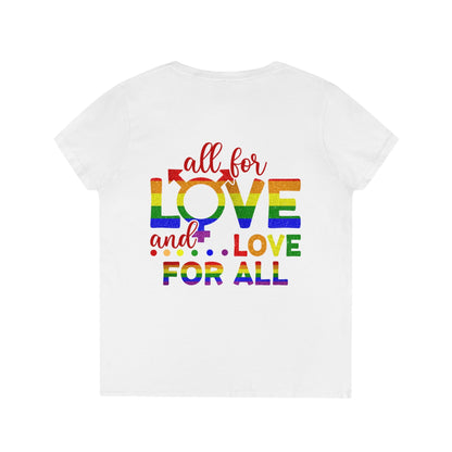 LGBT Purride! V - Neck T - Shirt - EternalAscension