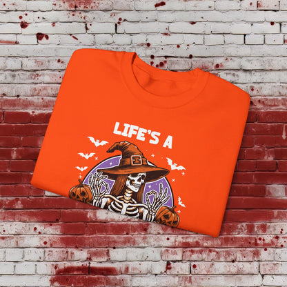 🎃Life's a Witch 🧙‍♀️Unisex Heavy Blend™ Crewneck Sweatshirt - EternalAscension