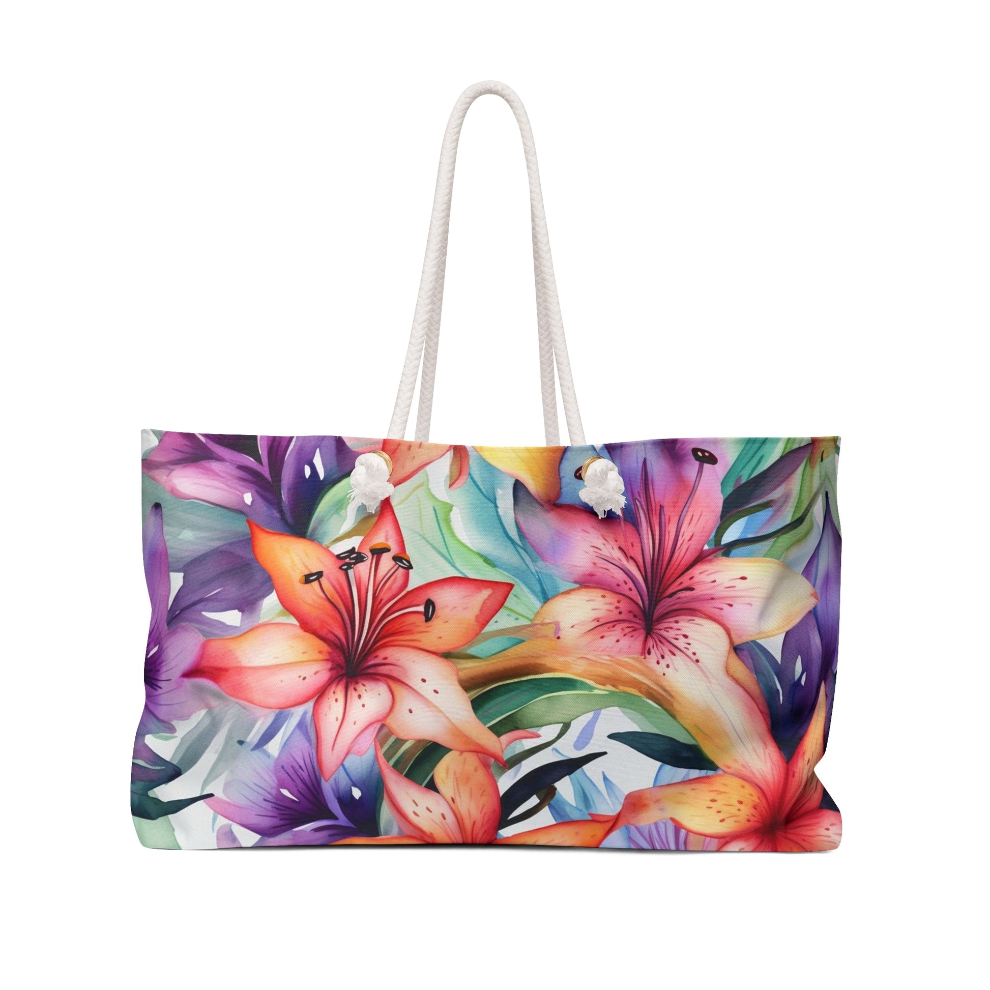 Lily Blossom Tote Bag - EternalAscension