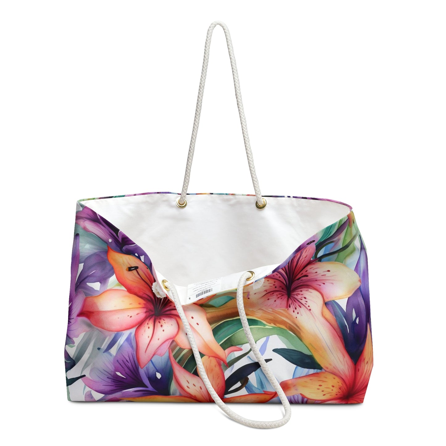 Lily Blossom Tote Bag - EternalAscension