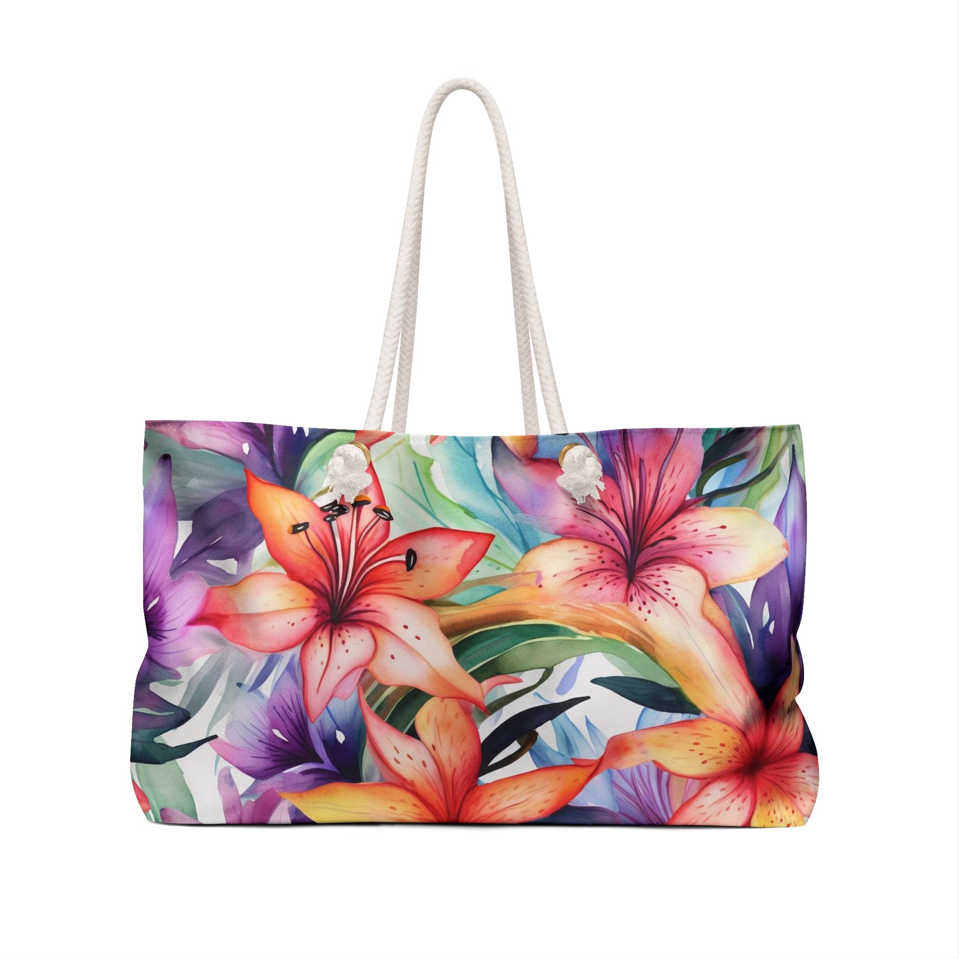 Lily Blossom Tote Bag - EternalAscension