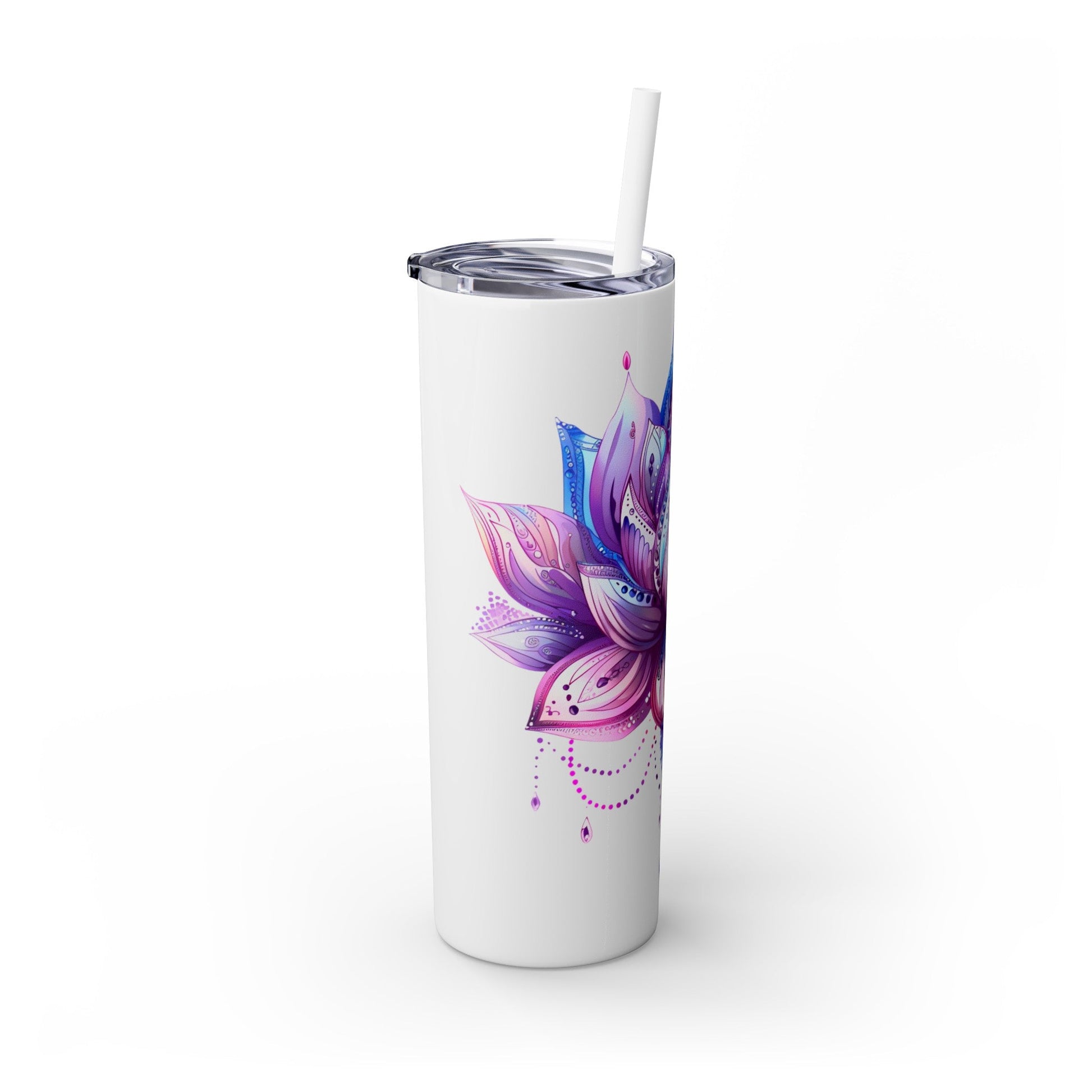 Lotus Blossom Tumbler: A Touch of Serenity 20oz - EternalAscension