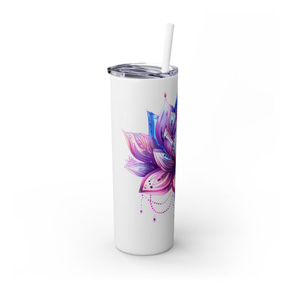 Lotus Blossom Tumbler: A Touch of Serenity 20oz - EternalAscension
