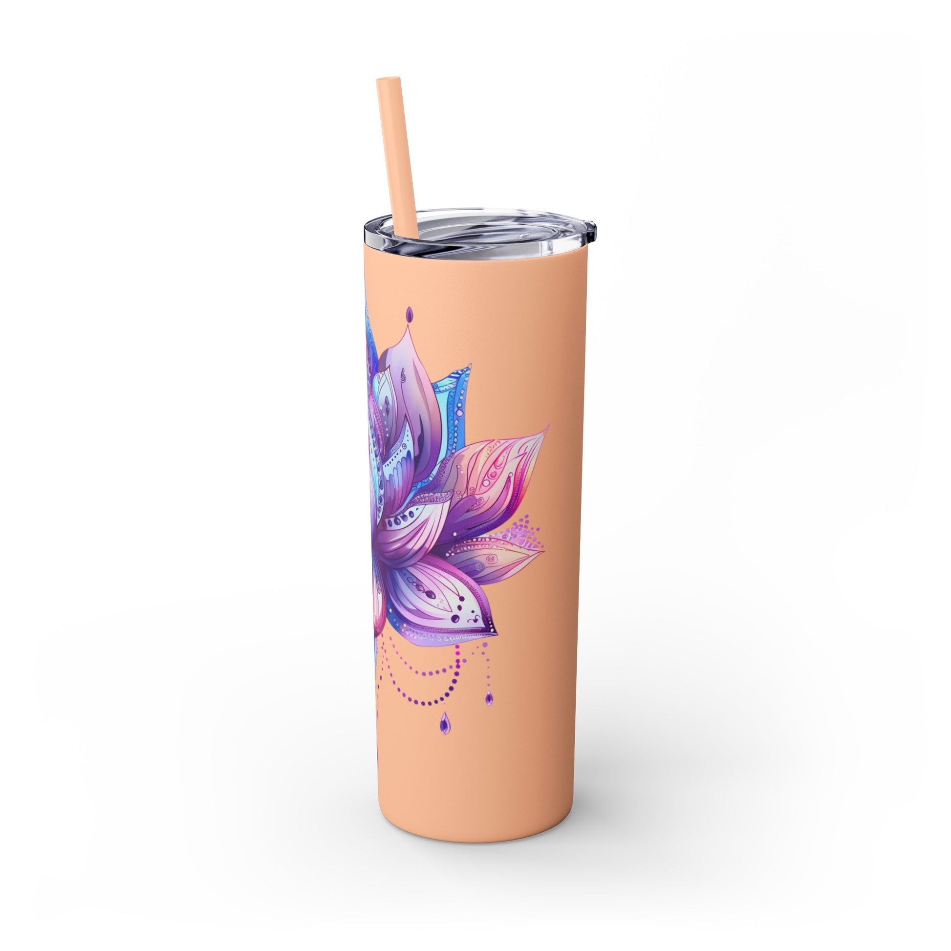 Lotus Blossom Tumbler: A Touch of Serenity 20oz - EternalAscension