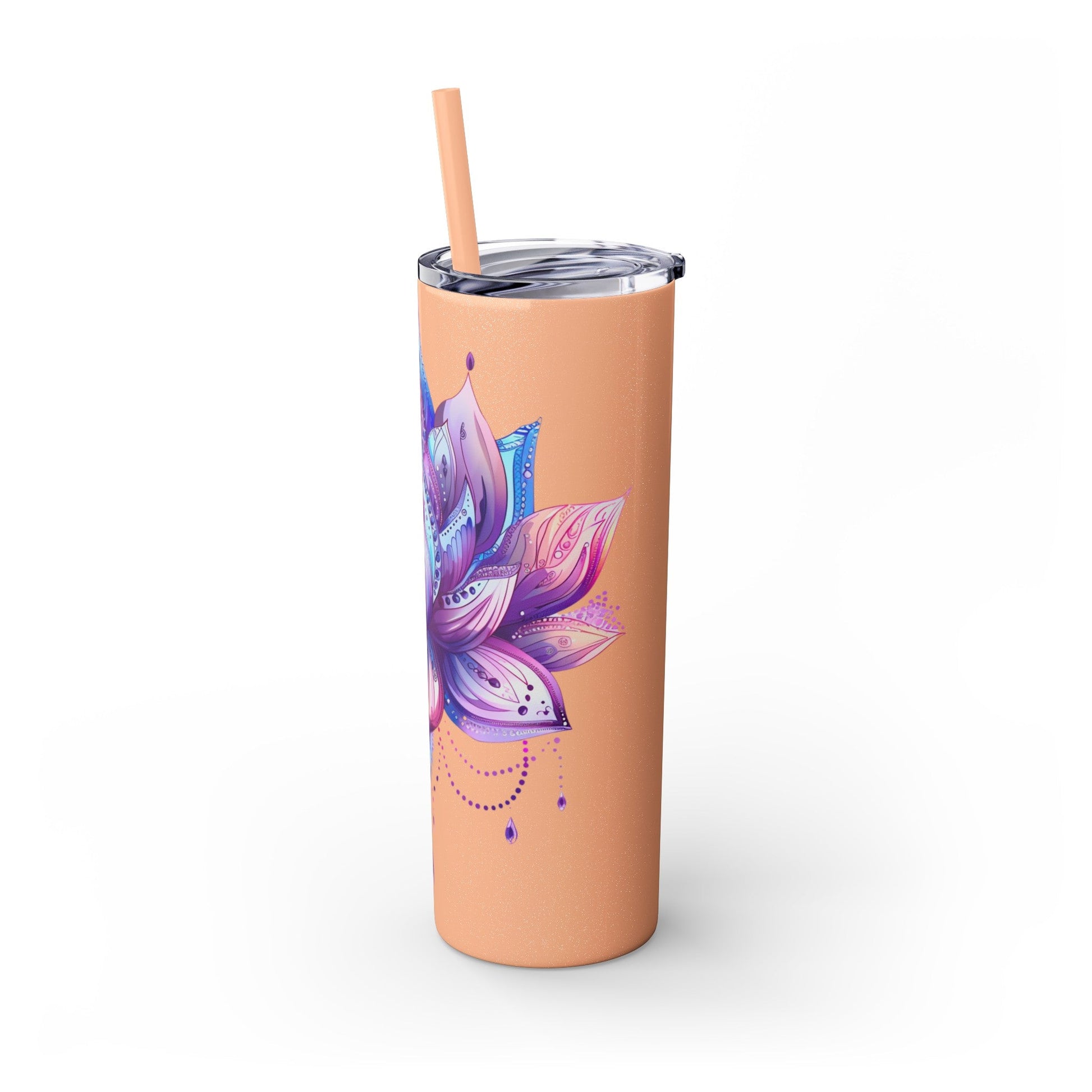 Lotus Blossom Tumbler: A Touch of Serenity 20oz - EternalAscension