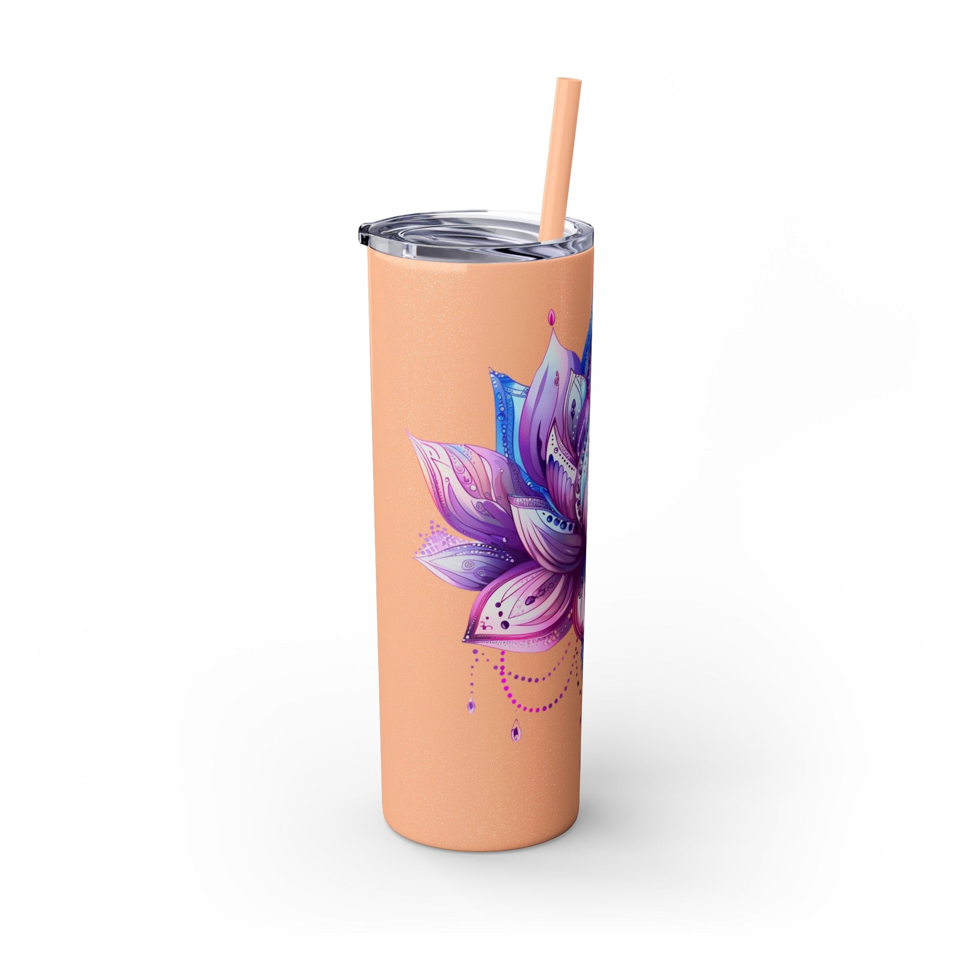 Lotus Blossom Tumbler: A Touch of Serenity 20oz - EternalAscension