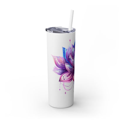 Lotus Blossom Tumbler: A Touch of Serenity 20oz - EternalAscension