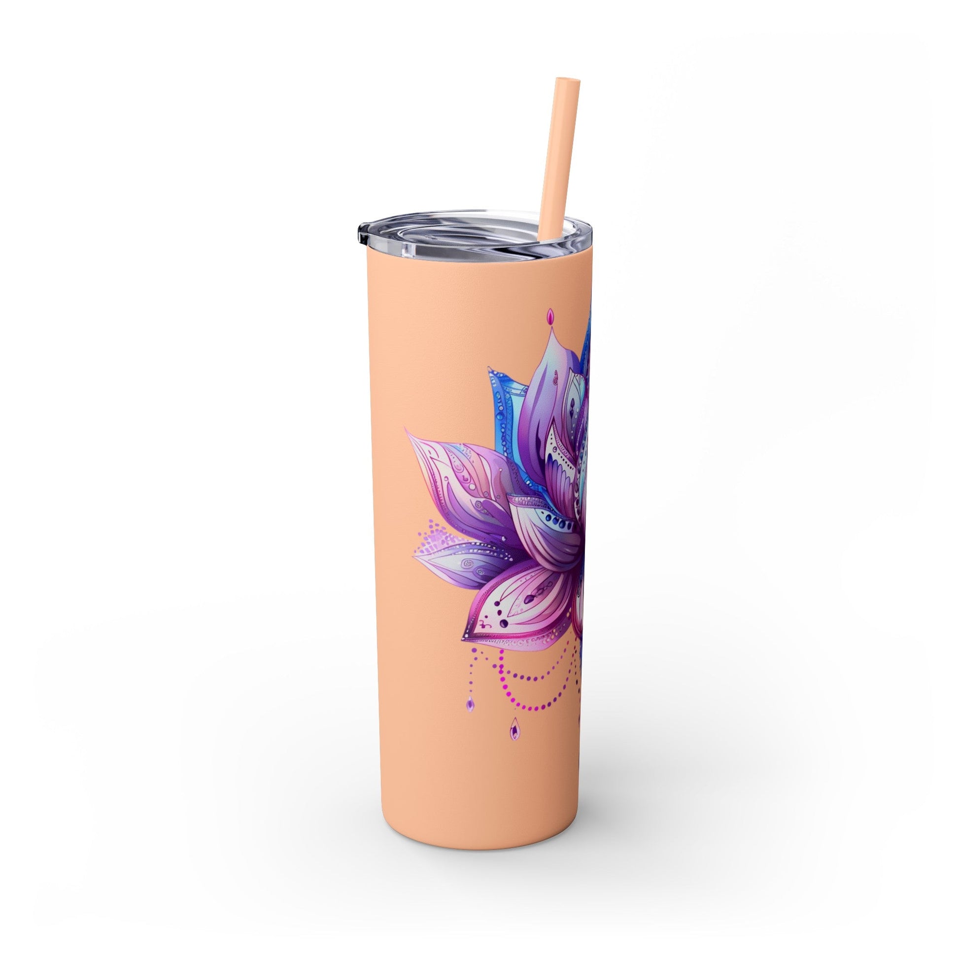 Lotus Blossom Tumbler: A Touch of Serenity 20oz - EternalAscension