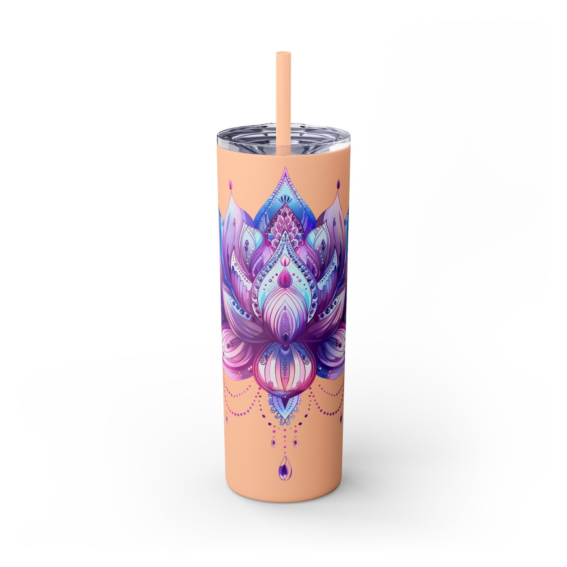Lotus Blossom Tumbler: A Touch of Serenity 20oz - EternalAscension