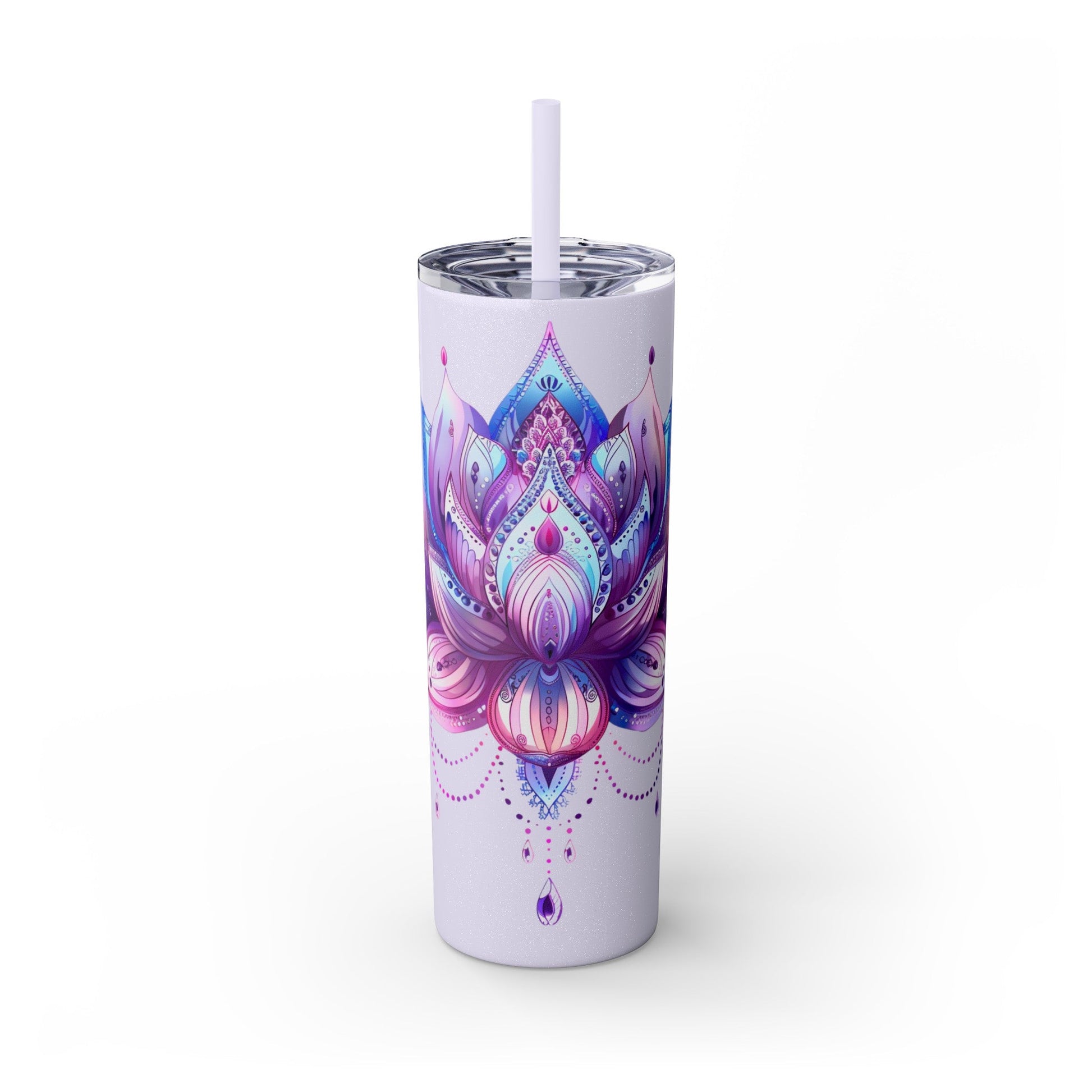 Lotus Blossom Tumbler: A Touch of Serenity 20oz - EternalAscension