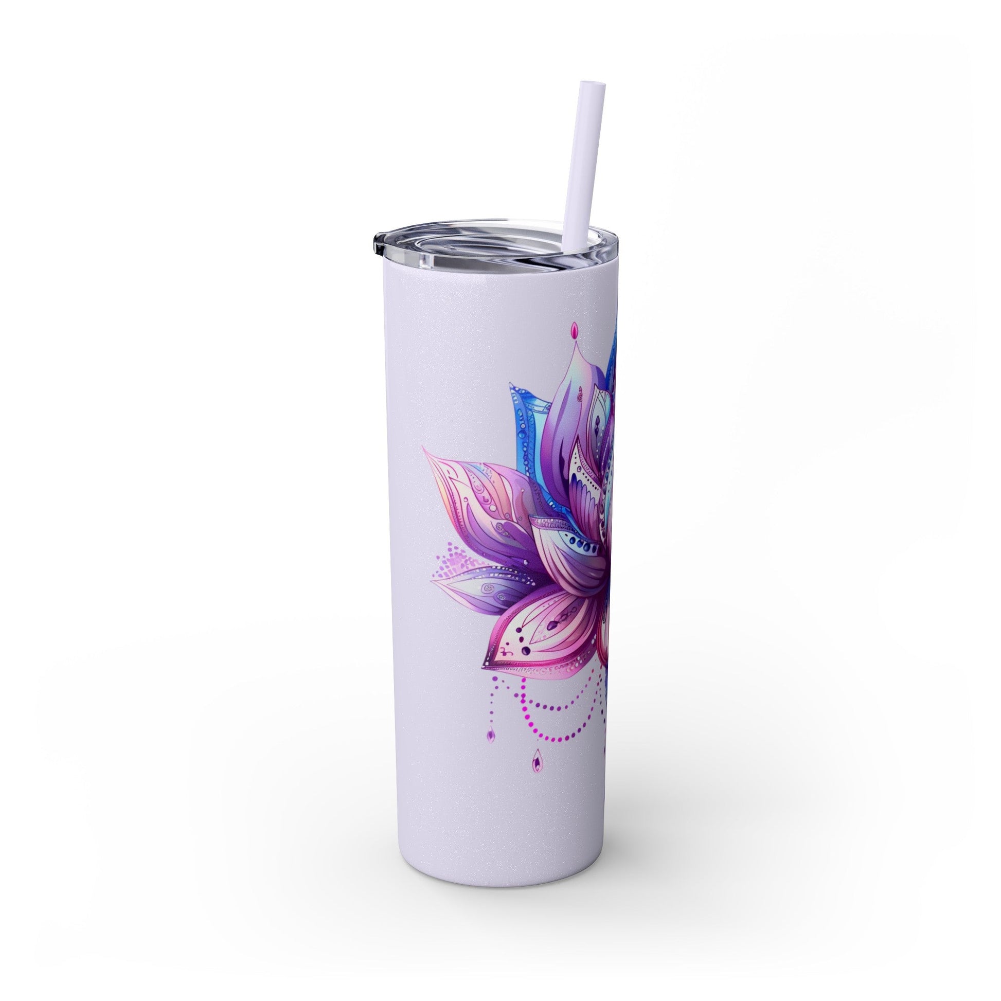 Lotus Blossom Tumbler: A Touch of Serenity 20oz - EternalAscension