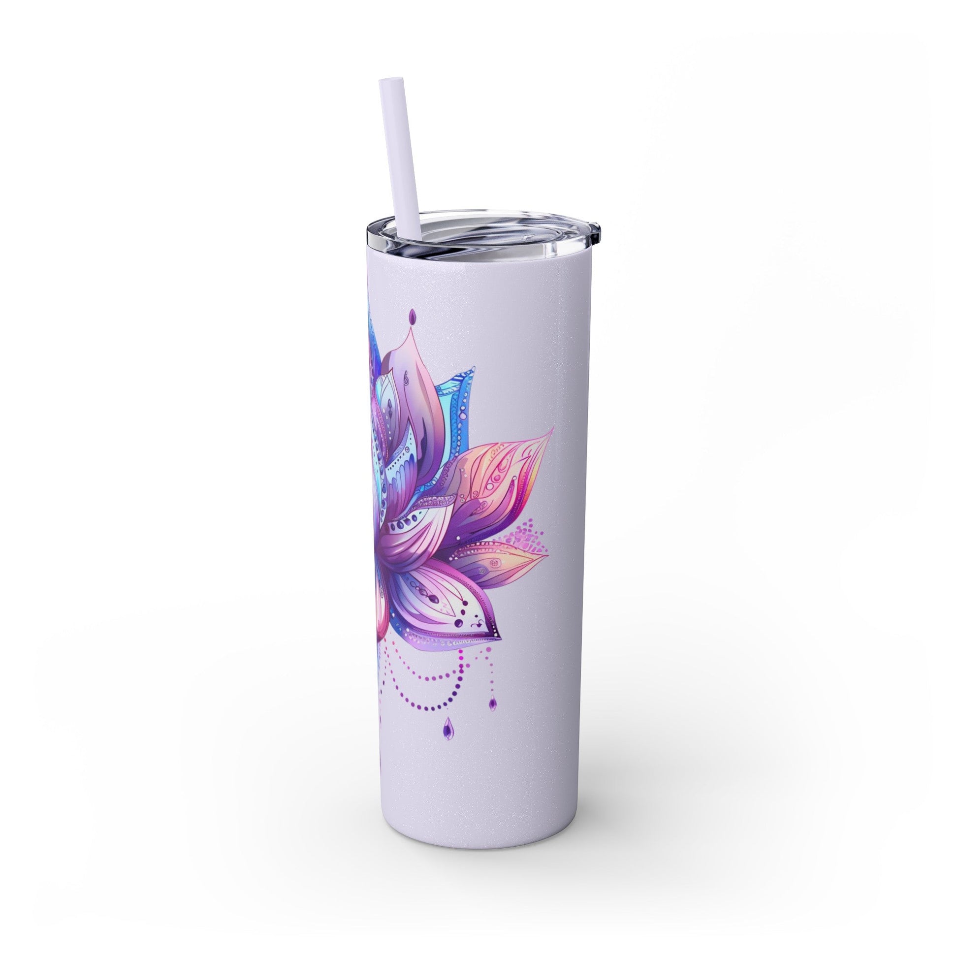 Lotus Blossom Tumbler: A Touch of Serenity 20oz - EternalAscension