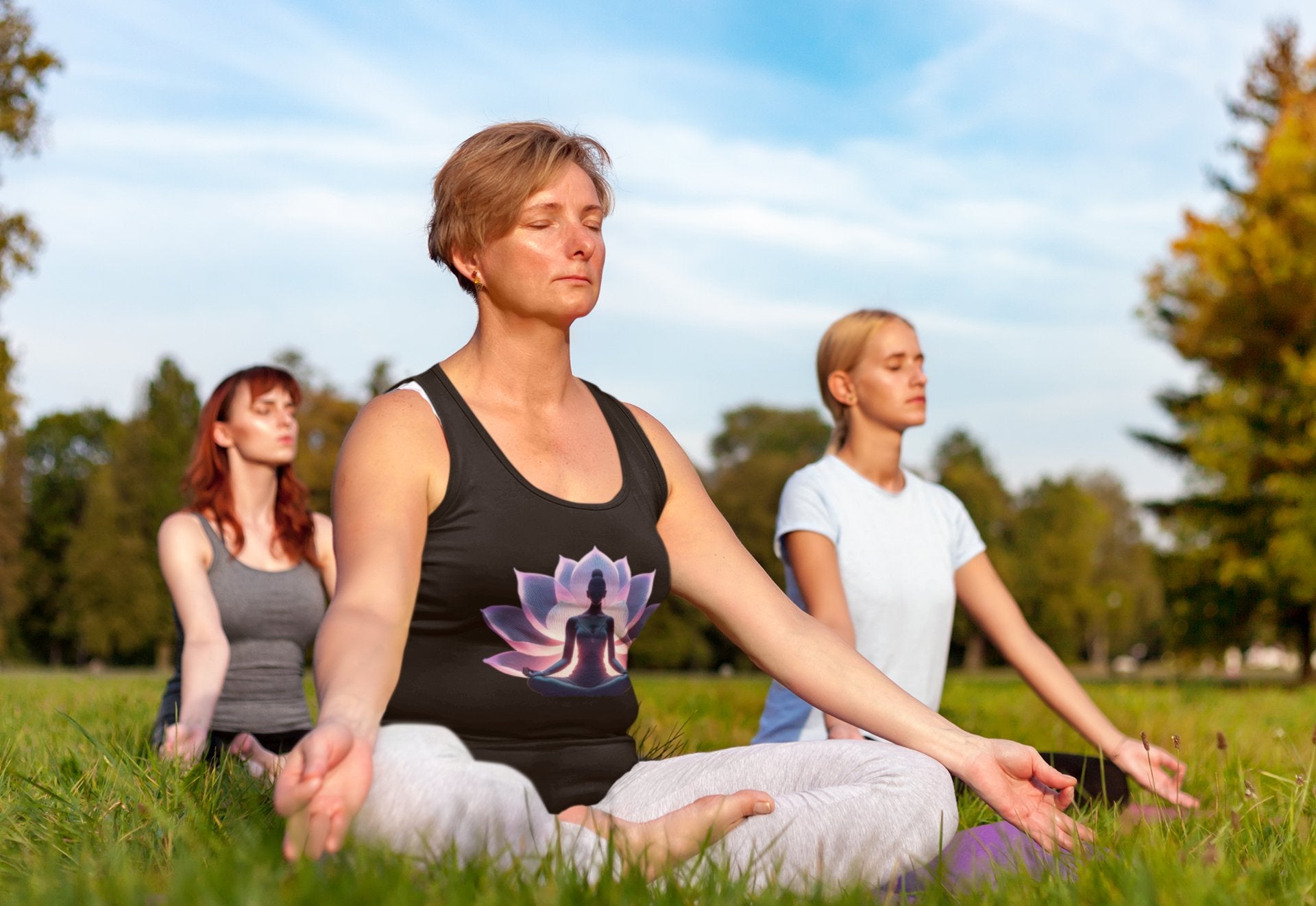 Lotus Serenity Racerback Tank - EternalAscension