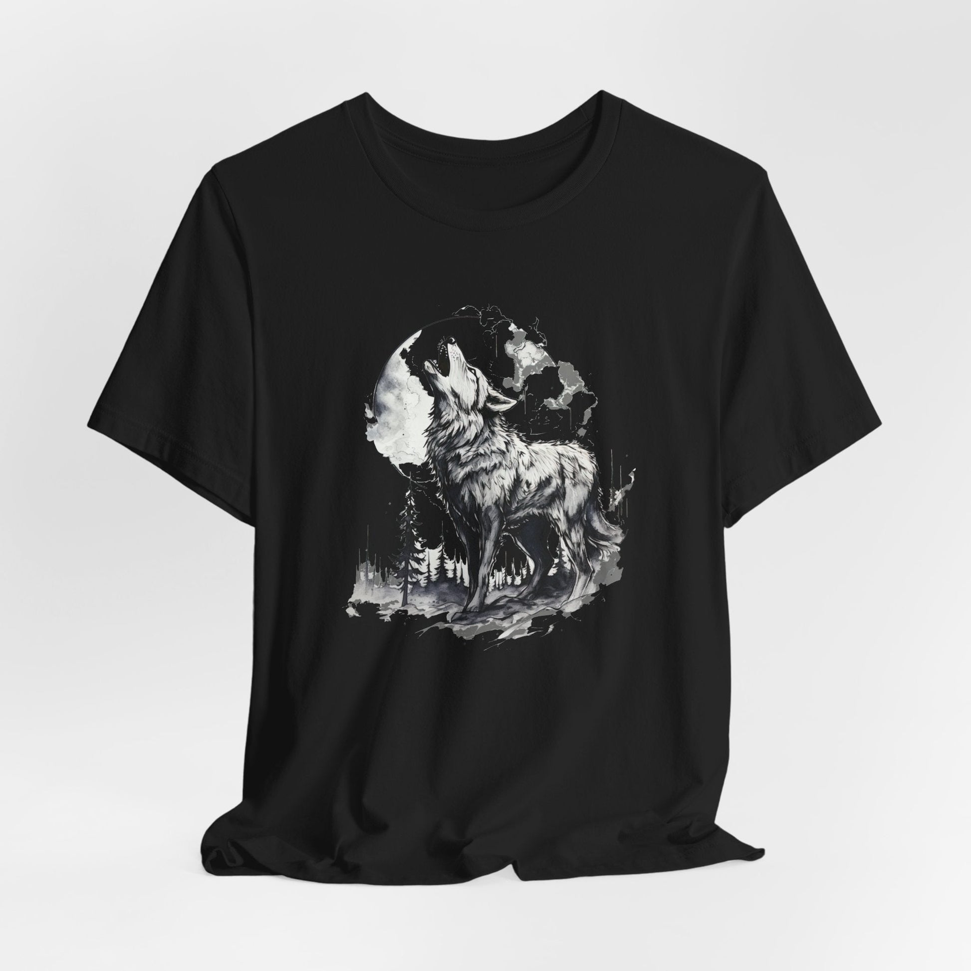 Lunar Howl Unisex Jersey Short Sleeve Tee - EternalAscension