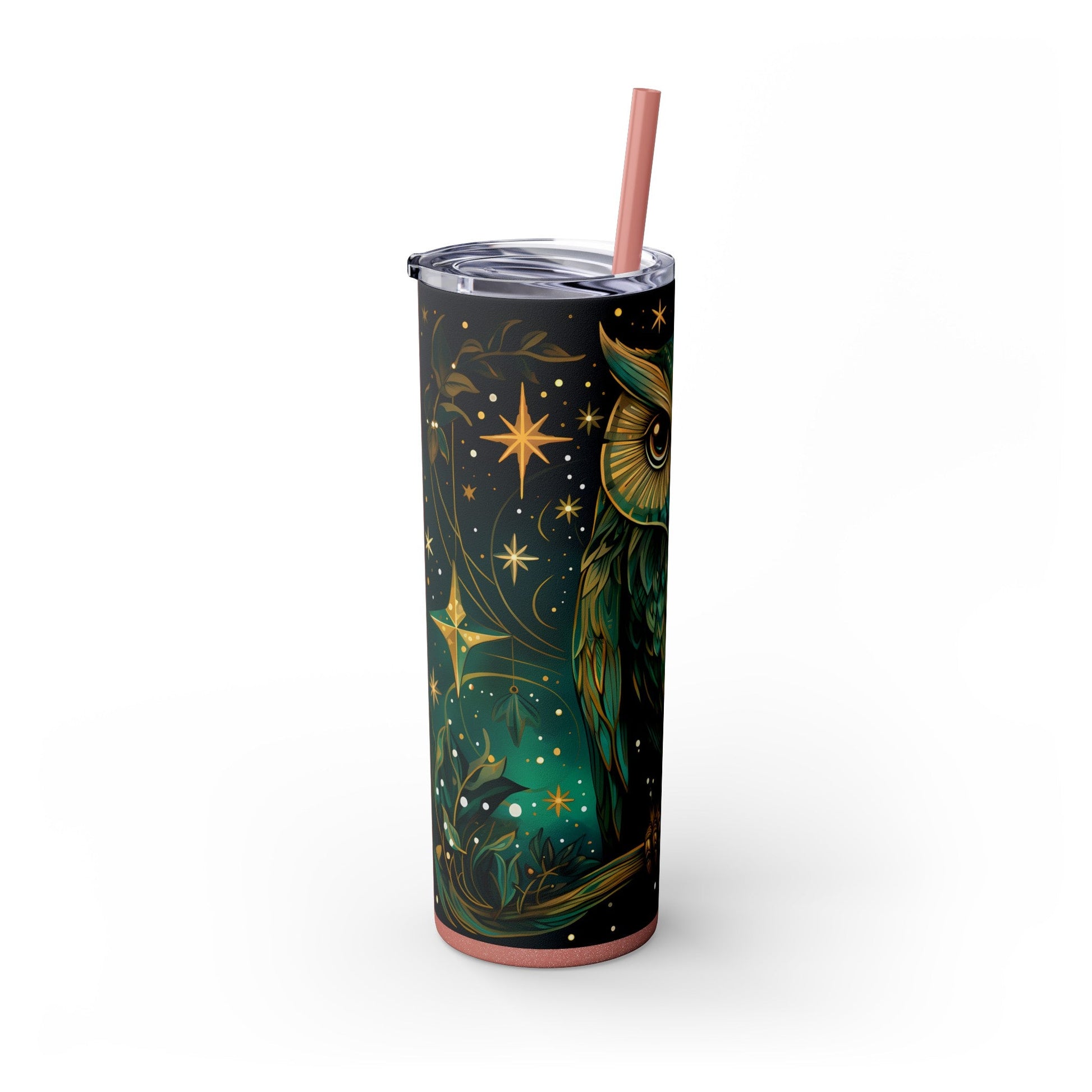 Maars Personalized Skinny Tumbler: Mystical Owl Edition 20oz - EternalAscension