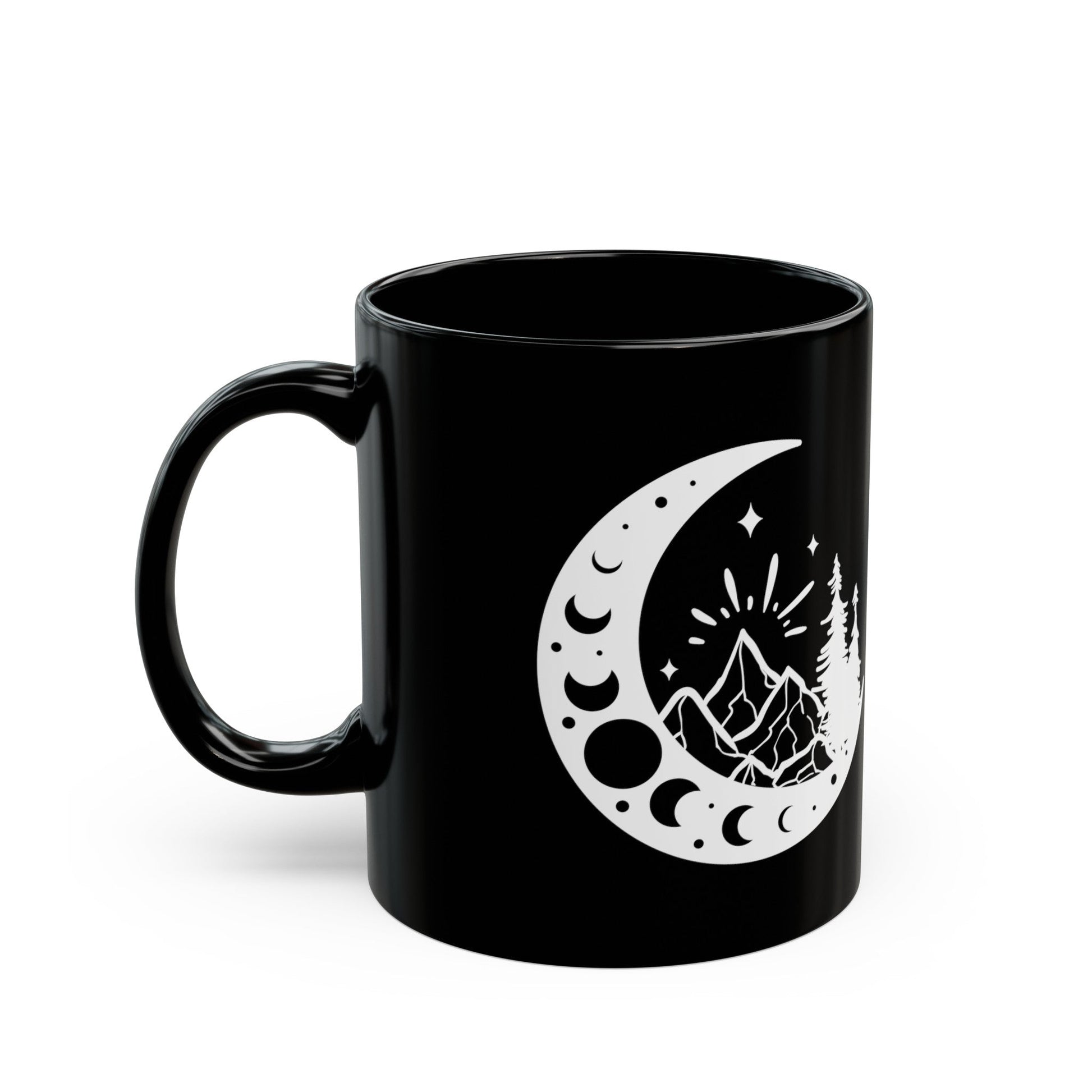 Manifesting Good Vibes Black Mug (11oz, 15oz) - EternalAscension