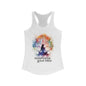 Manifesting Good Vibes, Tree of Life! Women's Ideal Racerback Tank - EternalAscension