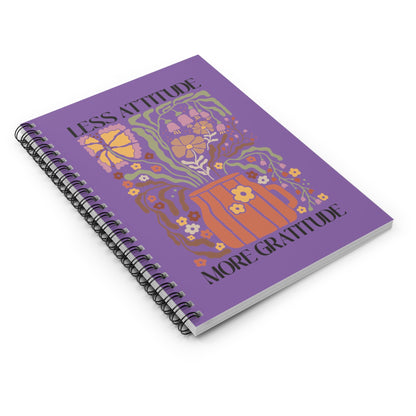 More Gratitude Spiral Notebook - Ruled Line - EternalAscension