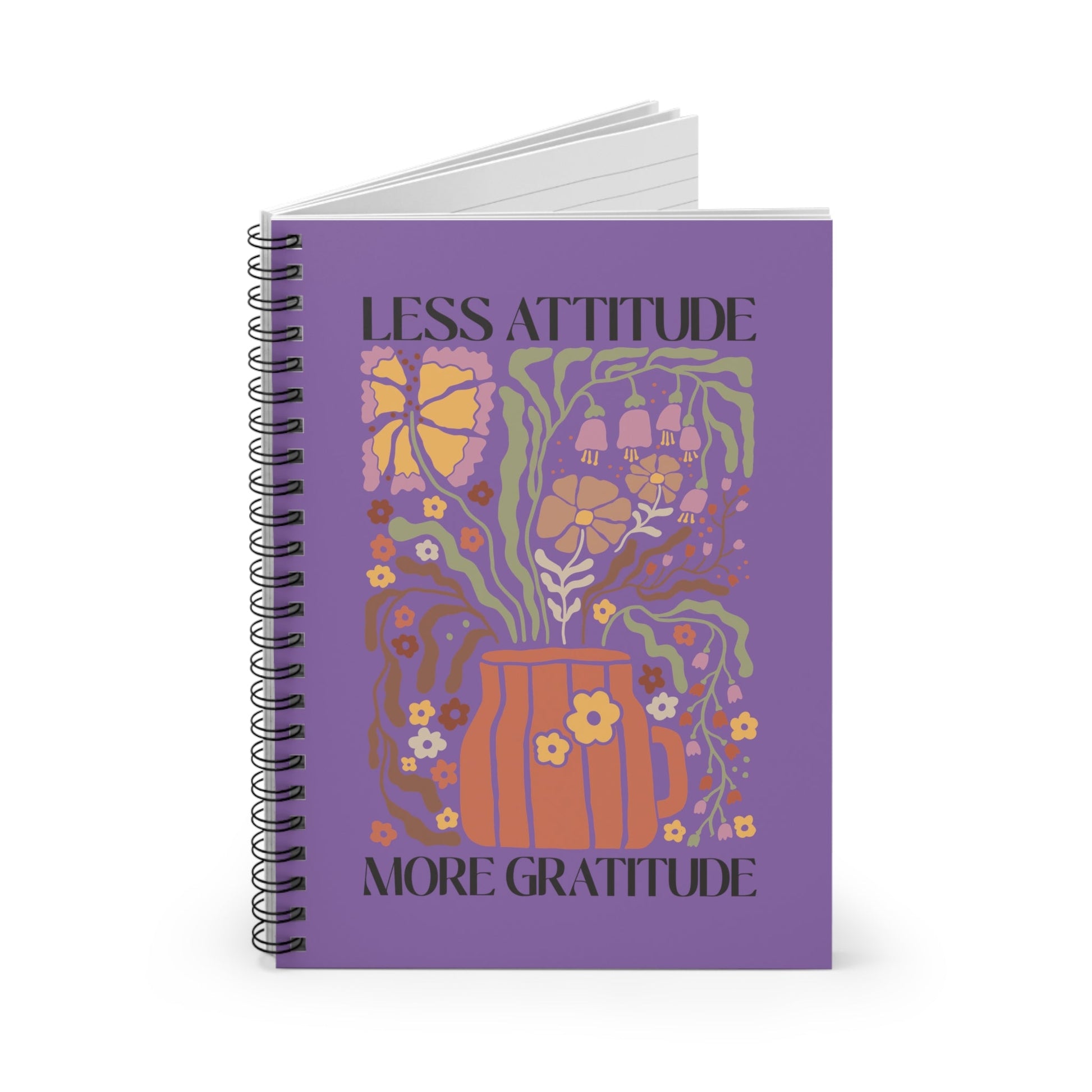 More Gratitude Spiral Notebook - Ruled Line - EternalAscension