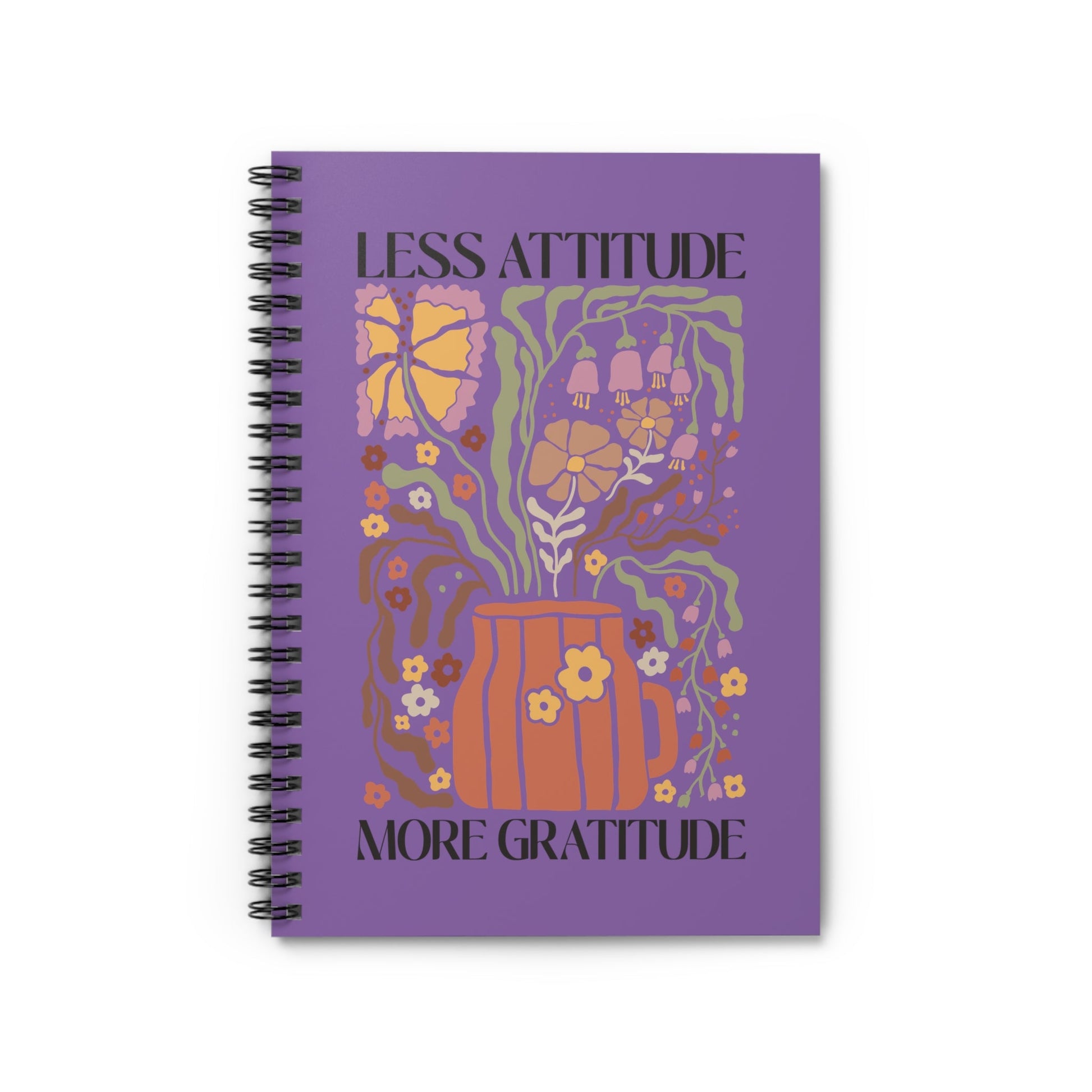 More Gratitude Spiral Notebook - Ruled Line - EternalAscension