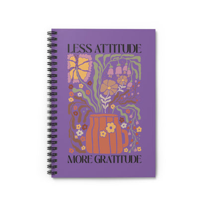 More Gratitude Spiral Notebook - Ruled Line - EternalAscension