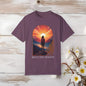 Mountain Explorer Graphic T-shirt, Adventure Nature Lover Tee, Reach New Heights Blue Shirt, Unisex Hiking Apparel, Outdoor Enthusiast Gift, - EternalAscension