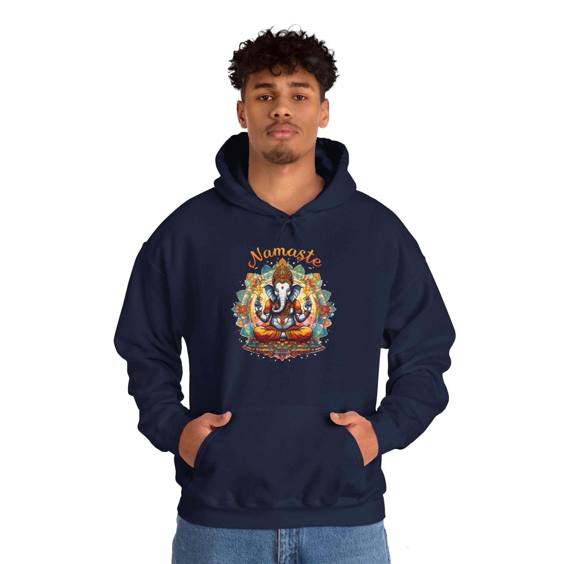 Namaste Unisex Heavy Blend™ Hooded Sweatshirt - EternalAscension