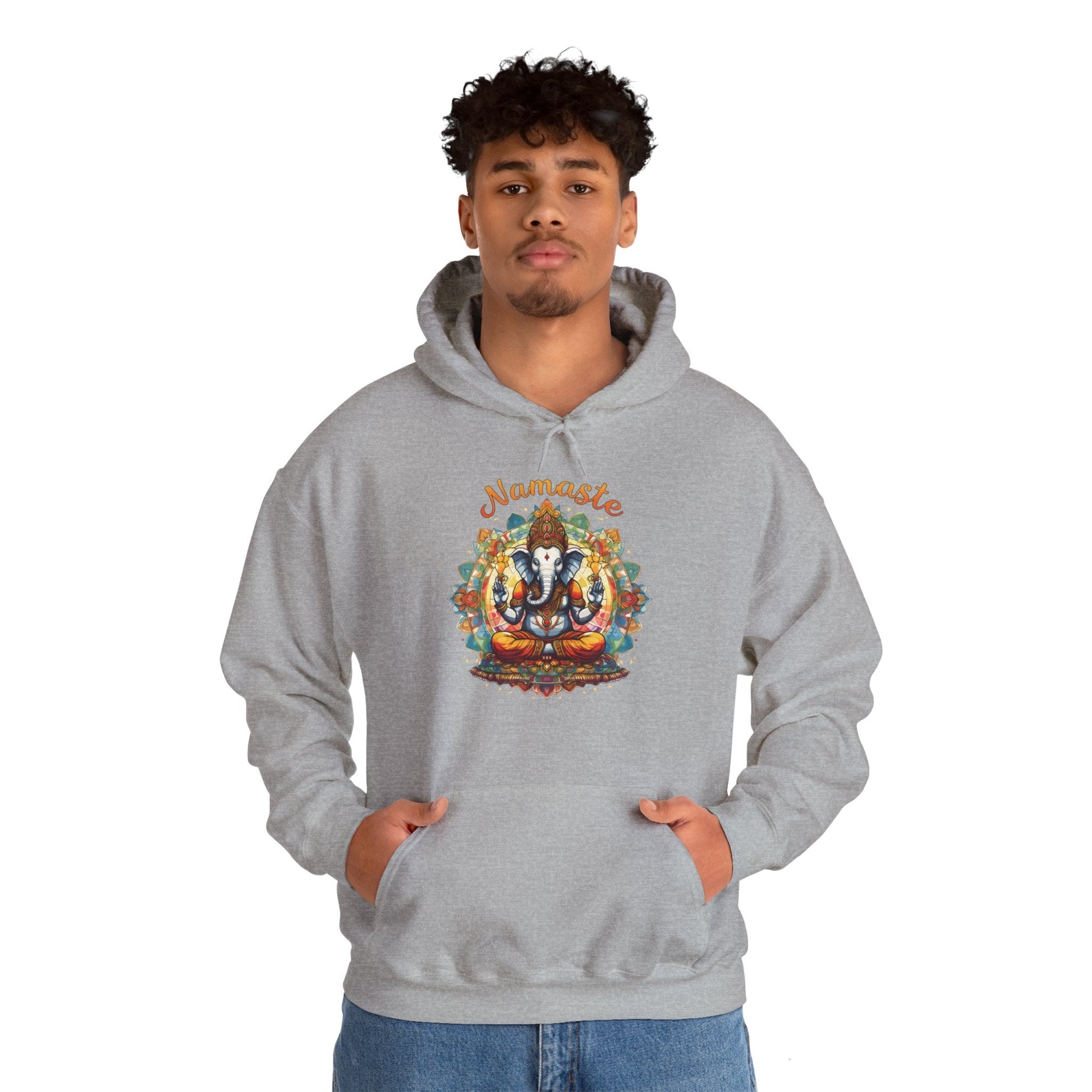 Namaste Unisex Heavy Blend™ Hooded Sweatshirt - EternalAscension