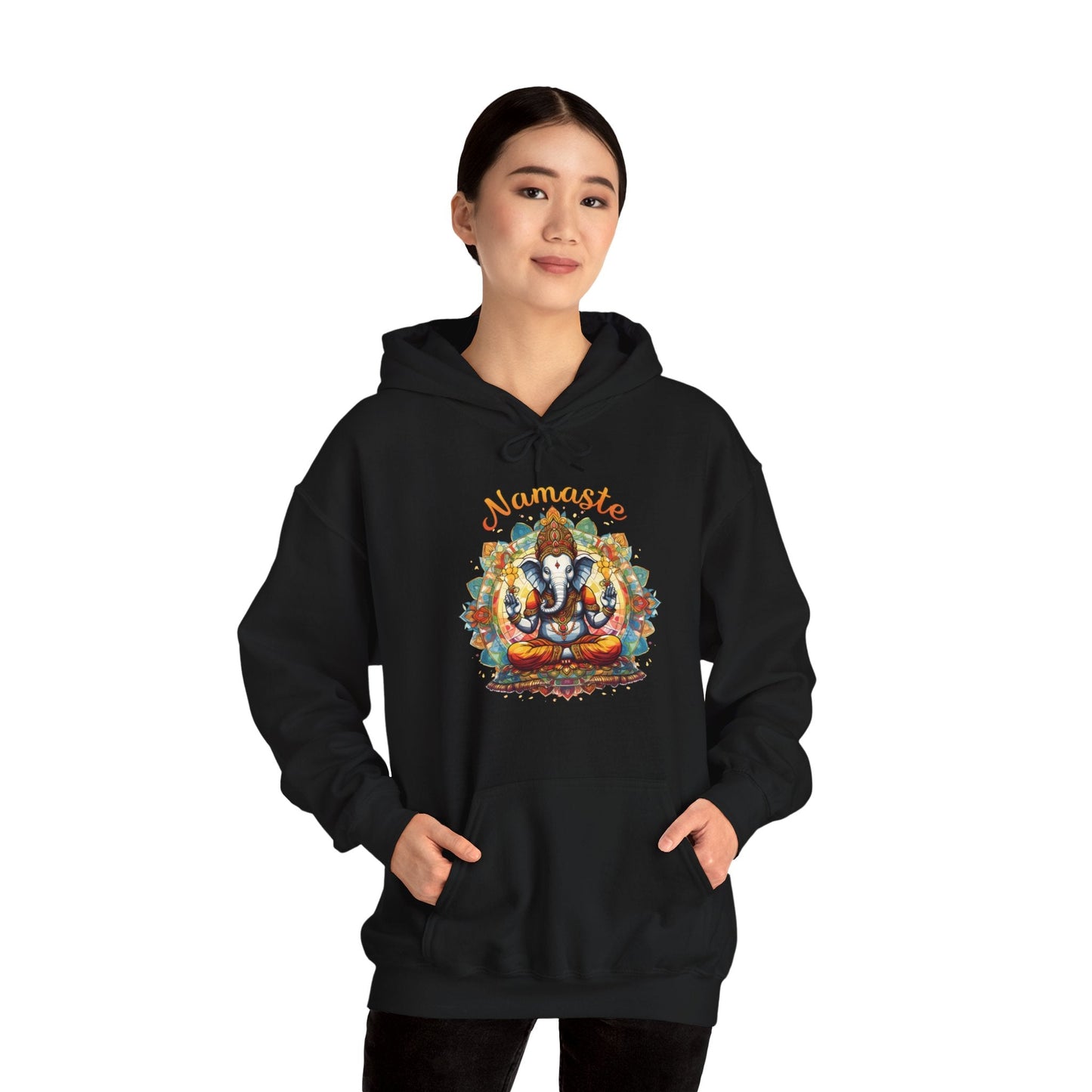 Namaste Unisex Heavy Blend™ Hooded Sweatshirt - EternalAscension