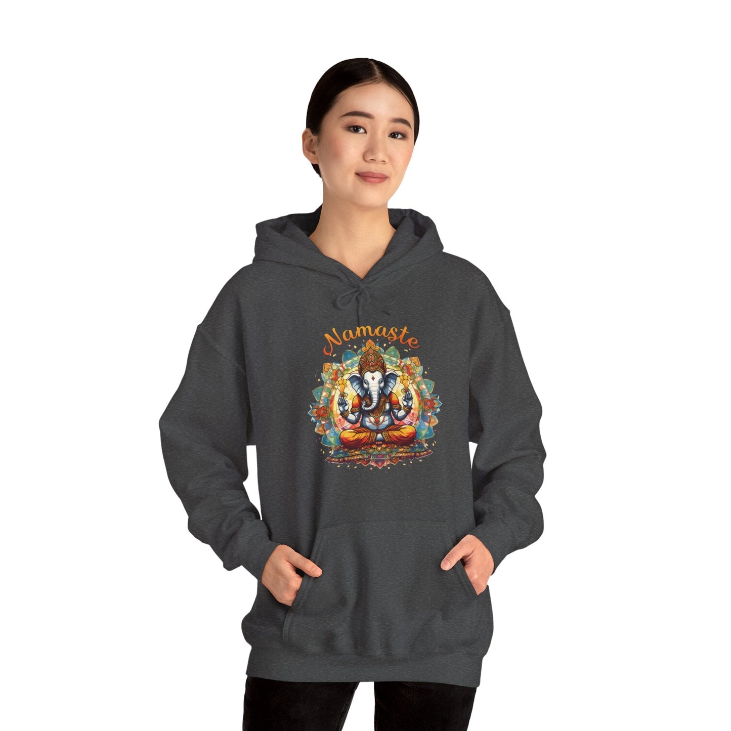 Namaste Unisex Heavy Blend™ Hooded Sweatshirt - EternalAscension