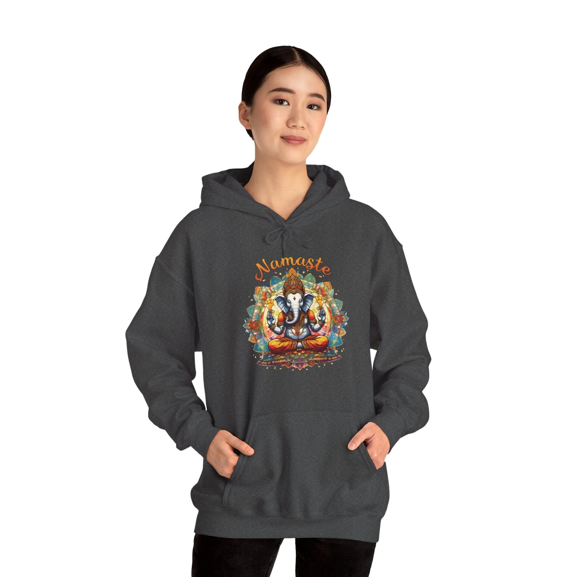 Namaste Unisex Heavy Blend™ Hooded Sweatshirt - EternalAscension