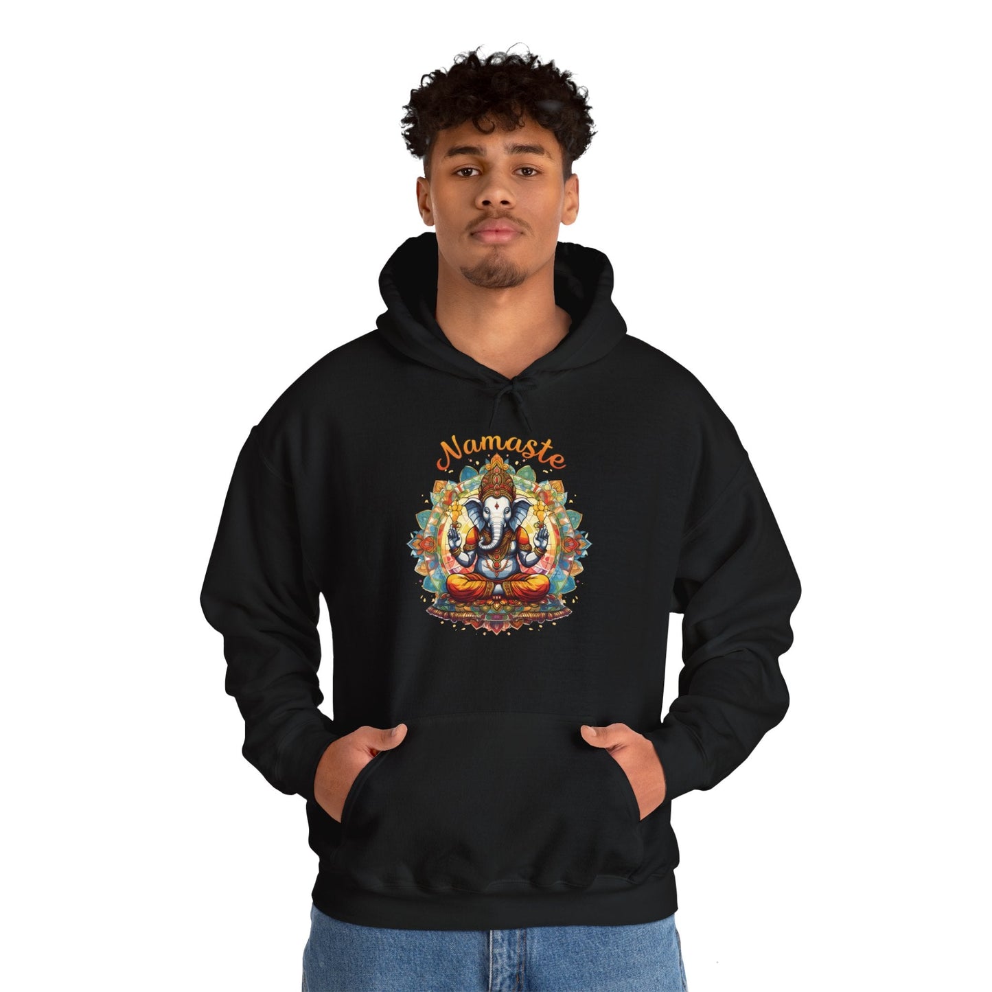 Namaste Unisex Heavy Blend™ Hooded Sweatshirt - EternalAscension
