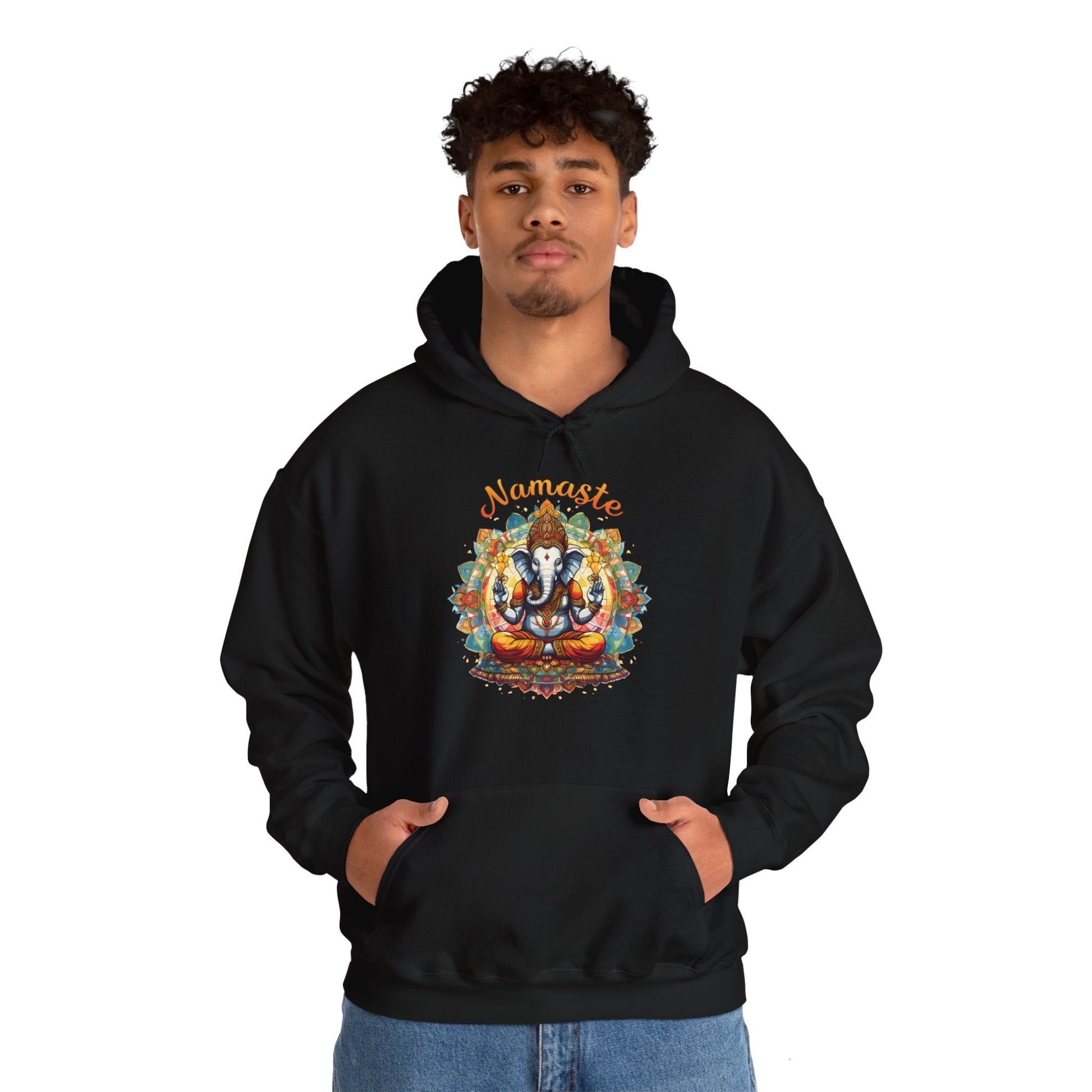 Namaste Unisex Heavy Blend™ Hooded Sweatshirt - EternalAscension