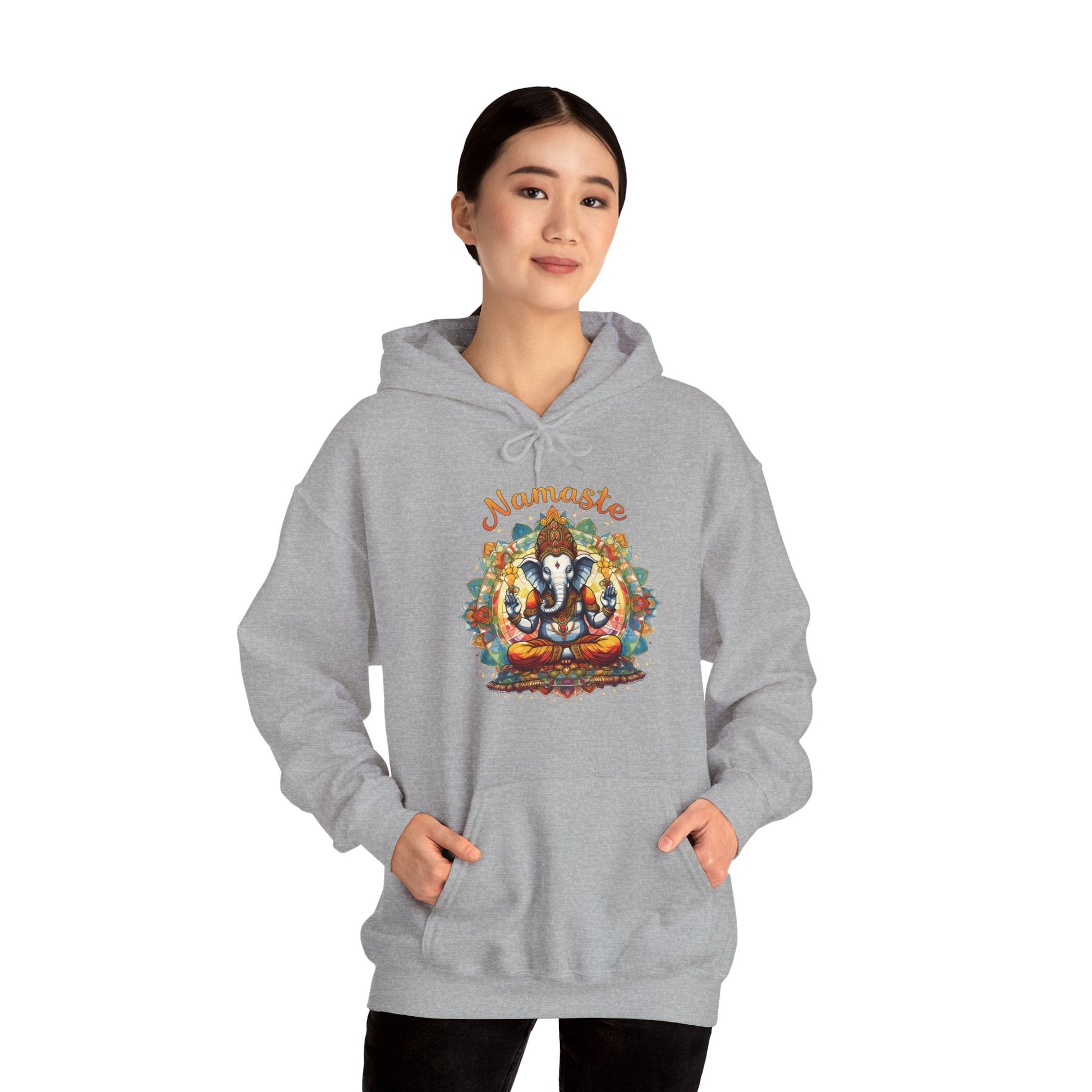 Namaste Unisex Heavy Blend™ Hooded Sweatshirt - EternalAscension